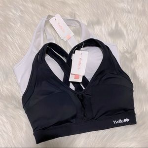 NWT Yvettesports Sports Bra Bundle